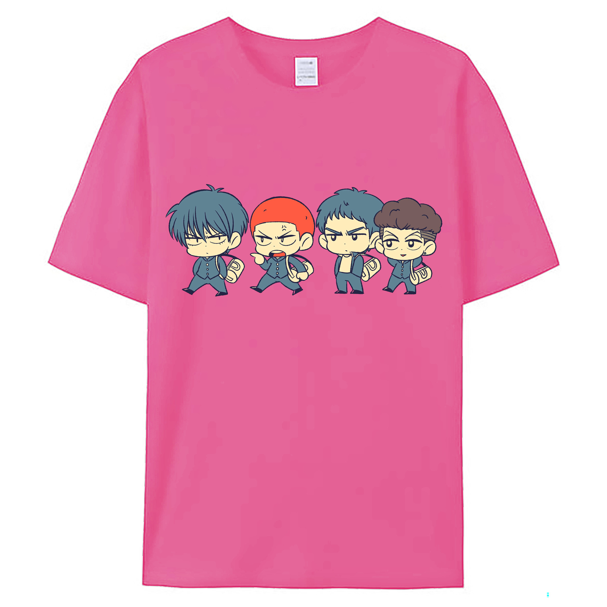 （画像用） SLAM DUNK／スラムダンク レディースカジュアルプリントTシャツ（綿100％）